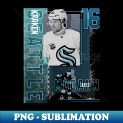 jared mccann hockey paper poster kraken 2 - creative sublimation png download - enhance your apparel with stunning detail