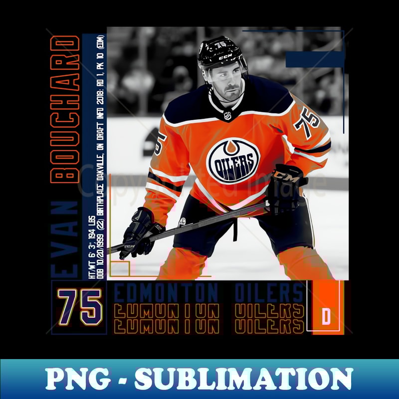 TV-20231027-2981_Evan Bouchard Ice Hockey Edit Tapestries Oilers 6363.jpg