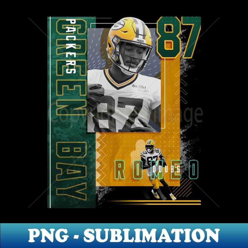 YG-20231027-7677_Romeo Doubs Football Paper Poster Packers 2 4283.jpg