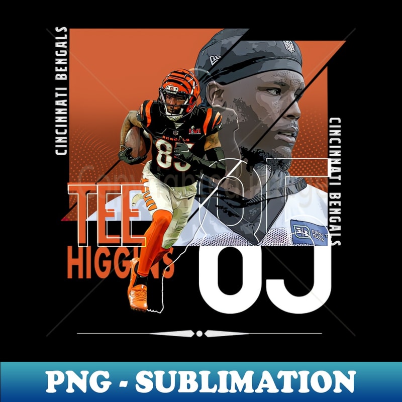 YO-20231027-8473_Tee Higgins football Paper Poster Bengals 4 8520.jpg