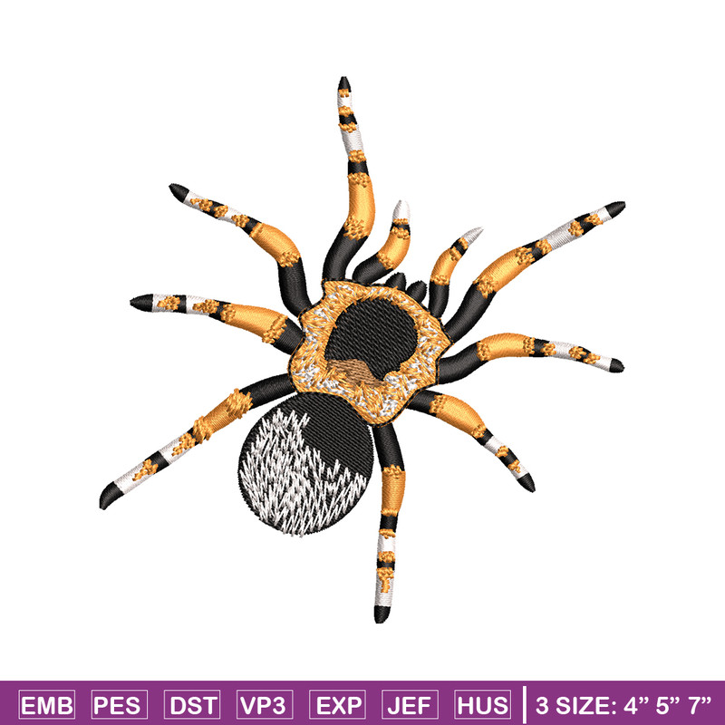 Spaider embroidery design, Spaider embroidery, animal design, embroidery file, animal shirt, Digital download..jpg