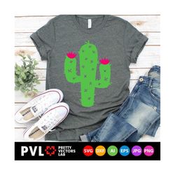 cactus svg, cute cactus svg, green cactus svg dxf eps png, kids cut files, girls shirt design, women svg, cactus clipart