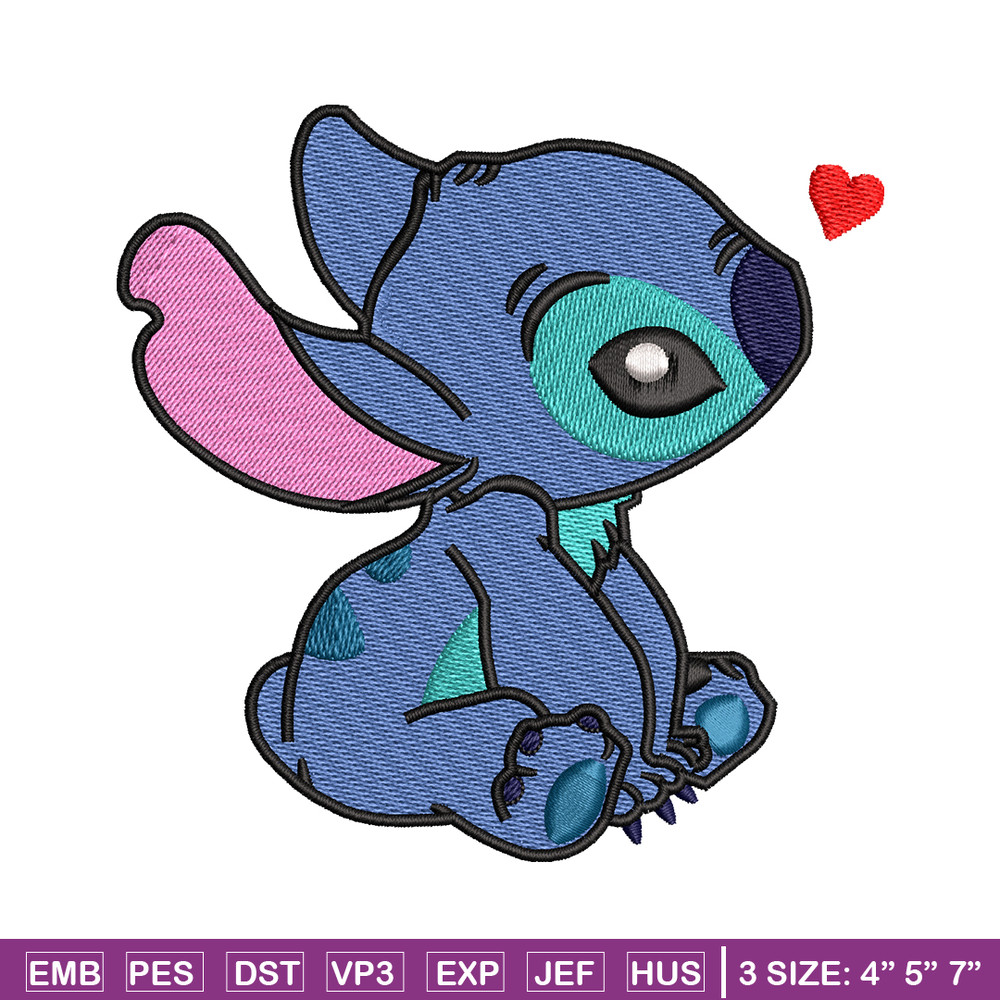 Stitch cartoon embroidery design, Stitch cartoon embroidery, Logo shirt, Disney embroidery, Digital download.jpg