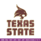 Texas State Bobcats embroidery design, Texas State Bobcats embroidery, logo Sport embroidery, NCAA embroidery..jpg