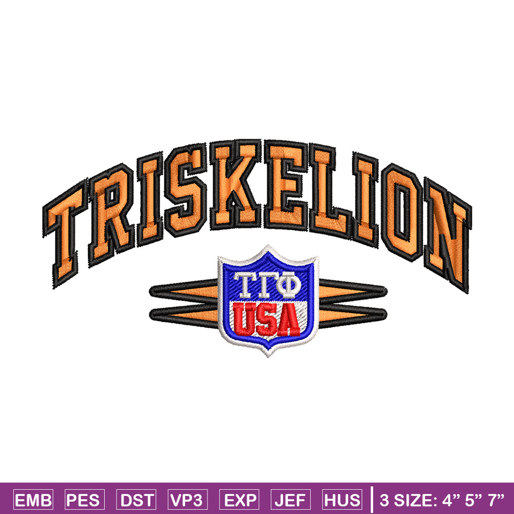 Triskelion logo embroidery design, Triskelion embroidery, logo design, embroidery file, logo shirt, Digital download..jpg