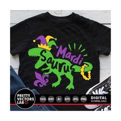 mardi gras dinosaur svg, mardi saurus svg, mardi gras svg dxf eps png, kids cut files, funny clipart, toddler fat tuesda
