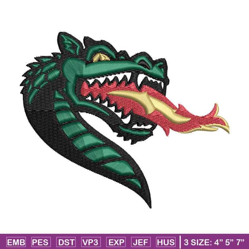 UAB Blazers embroidery design, UAB Blazers embroidery, logo Sport, Sport embroidery, NCAA embroidery..jpg