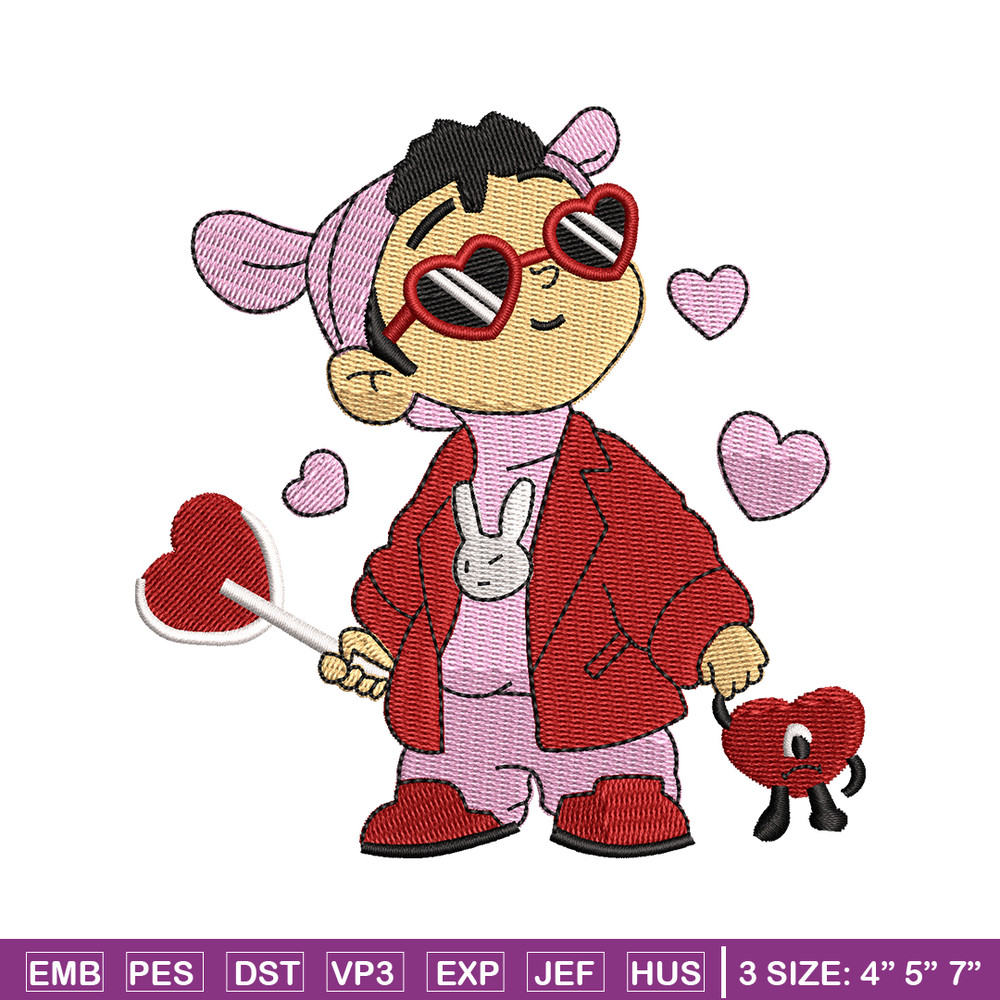 Valentine Baby Benito embroidery design, Valentine embroidery, embroidery file, Valentine design, Digital download.jpg