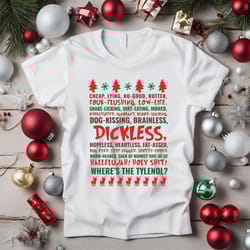 funny christmas dickless sweatshirt, christmas vacation quotes shirt, ugly christmas sweater, retro christmas shirt, ugl