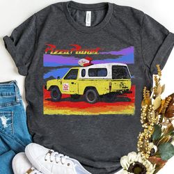 disney pixar toy story pizza planet truck distressed retro shirt, magic kingdom unisex t-shirt family birthday gift adul