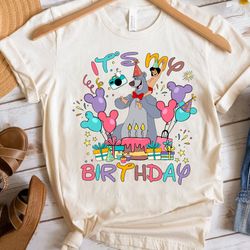 disney the jungle book mowgli and baloo its my birthday presents shirt, magic kingdom trip unisex t-shirt family gift ad