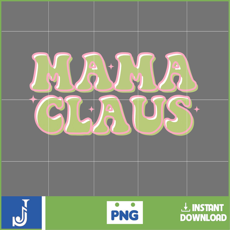 Retro Christmas Png, Pink Christmas Png, Groovy Christmas Png, Christmas, Pink Santa Png, Sublimation Download (8).jpg