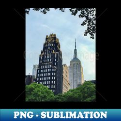 Bryant Park Manhattan New York City - Instant PNG Sublimation Download - Boost Your Success with this Inspirational PNG Download