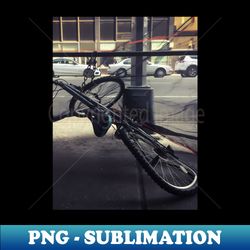 Bike Manhattan New York City - Creative Sublimation PNG Download - Perfect for Sublimation Mastery
