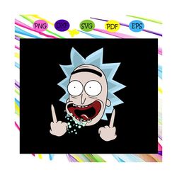 riggity riggity wrecked son svg, pickle rick svg, morty, rick svg, rick and morty svg, wook,painting svg, trippy, hippy