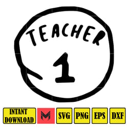 teach 1 png, dr. seuss quotes cat in the hat svg clipart, cricut, digital vector cut file, cat and the hat