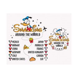 snacking around the world png, world trip png, family vacation png, fabulous trip png, family trip png, vacay mode svg, digital download