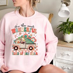 it's the most wonderful time of the year shirt, merry christmas santa joyful believe mistletoe blessing friends snow noe