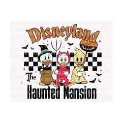 the haunted mansion svg, trick or treat svg, halloween duck svg, halloween svg, spooky vibes svg, halloween costume svg, halloween shirt svg