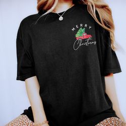 merry christmas trees sweatshirt, cute christmas sweatshirt, holiday sweater, womens holiday sweatshirt, christmas shirt