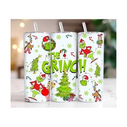 grinchmas 20oz tumbler wrap png, grinchmas tumbler png, christmas 20oz tumbler wrap, 20oz skinny tumbler wrap, grinchmas 20oz png