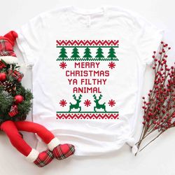 merry christmas y'all sweatshirt, christmas sweatshirt, christmas truck sweatshirt, minimal christmas design, sweater gi