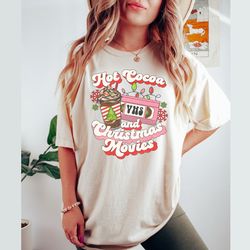 vintage christmas shirt, retro christmas comfort colorsr christmas tshirt, holiday tees and sweaters, christmas crewneck