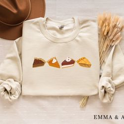 thanksgiving sweatshirt png for women, pie shirt, thanksgiving sweater, pie sweatshirt png, fall sweatshirt png, pie swe