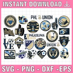 24 Files Mls Logo Philadelphia Union, Philadelphia Union Svg, Vector Philadelphia Union, Clipart Philadelphia Union