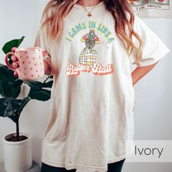 i came in like a butterball shirt, retro thanksgiving shirt, funny turkey tee, vintage women thanksgiving shirt