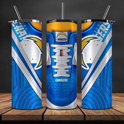 Los Angeles Chargers Tumbler, Chargers Logo, NFL, NFL Teams, NFL Logo, NFL Football Png, NFL Tumbler Wrap 134