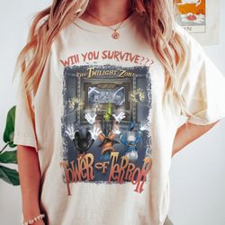 retro mickey minnie halloween comfort colors shirt png, vintage disney halloween shirt png, spooky season boo to you shi