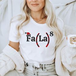 christmas math teacher shirt, math fa la la shirt, christmas teacher shirt, christmas math shirt, funny math teacher