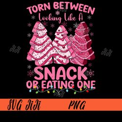 torn between looking like a snack or eating one png, christmas tree cake png