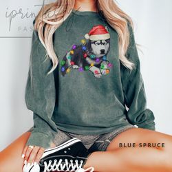 siberian husky christmas sweatee, siberian husky christmas sweatshirt, siberian husky dog shirt, siberian husky mom tee