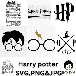 best harry potter logo template , t-shirt svg design, cap svg design , svg sticker download