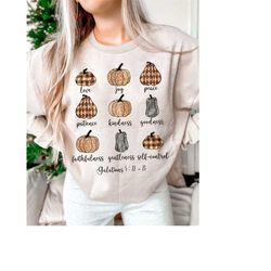 the fruits of the spirit png, fall autumn thanksgiving, christian bible verse, religious, hand drawn sublimation design,