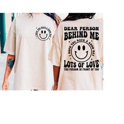 dear person behind me svg, you are enough, you are amazing, you are beautiful, digital download, you are svg png