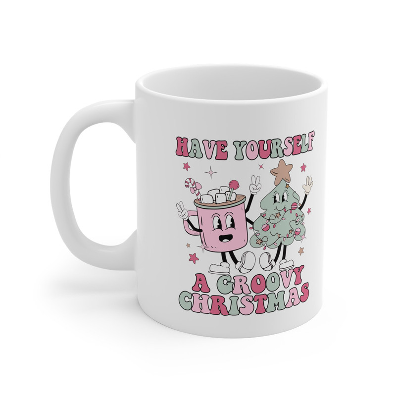 Christmas Coffee Mug  Hot Chocolate Mug  Christmas Gift  Christmas Decor  Ceramic Mug 11oz - 2.jpg