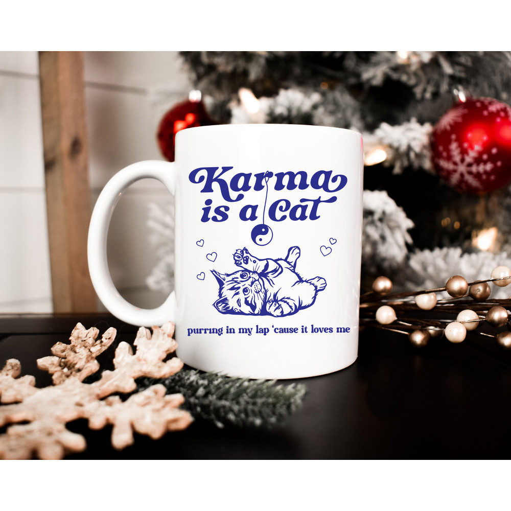 Karma Mug Ceramic Mug 11oz Swiftie Mug Karma Is A Cat - 1.jpg