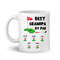 Best Grandpa By Par Mug,Funny Golf Grandpa Papa Mug, Golfer Gift, Fathers Day Gift for Grandpa, Grandpa Mug with Grandkid, Grandpa Birthday - 1.jpg