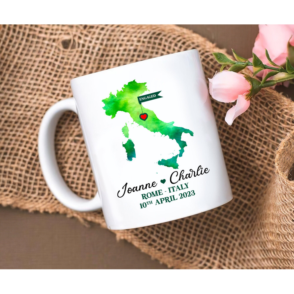 Engagement Mug Custom Name, Personalized Name Couple Mug, Engaged Mug For Newlywed Couple - 1.jpg