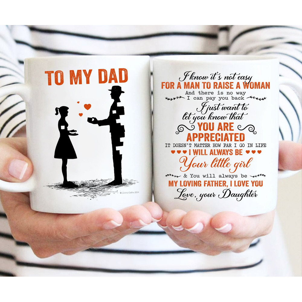 Father's Day Gifts Mug From Daughter, Father's Day Mug For Dad, Funny Quote Gift Family Mug - 1.jpg