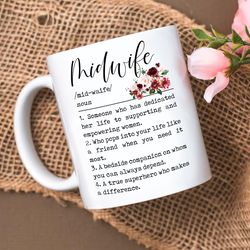 midwife definition mug, nurse midwife mug, future midwife