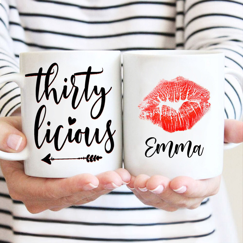 Personalized Age Mug, Since 1993 Mug, 30 Years Old Mug, 30th Birthday Gift, Gift For Bestie, Sister Mug - 1.jpg