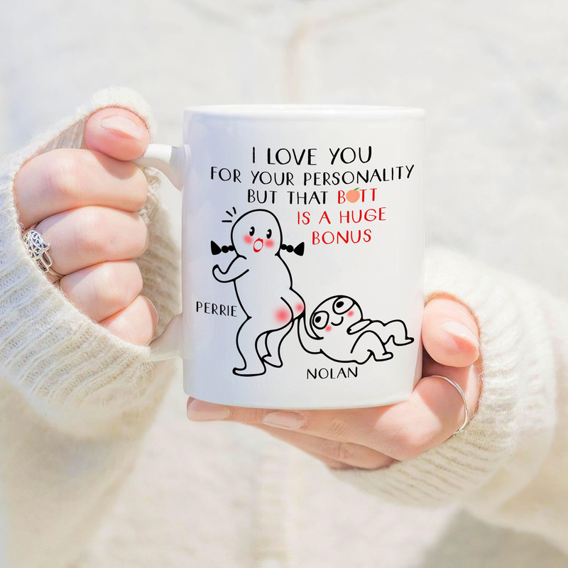 Personalized I Love You For Personality But Coffee Mug, Funny Valentines Day Gift, Coffee Mug For Her, Boyfriend Gift, Naughty Valentine - 1.jpg