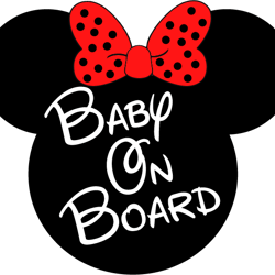 mickey baby on board svg, mickey minine svg, mickey heat svg, disney svg, disney family vacation png, digital download-1