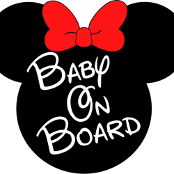 mickey baby on board svg, mickey minine svg, mickey heat svg, disney svg, disney family vacation png, digital download-2