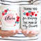 Personalized Thank You For Raising The Man Of My Dream Mug, Thank You From Bride Gift, Mother In Law Mug, Wedding Gift, Mother's Day Gift - 1.jpg