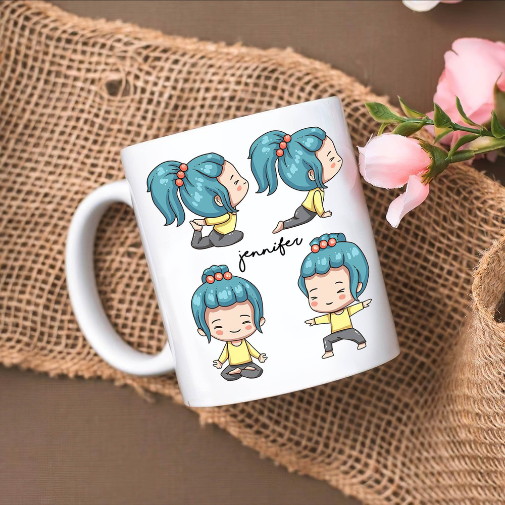 Yoga Mug , Yoga Gifts, Inspirational Yoga Cup,Yoga Lover Gift,Yoga Teacher Gift, Yoga Pose, Funny Coffee Mug Yoga, Custom Spiritual Gift - 1.jpg
